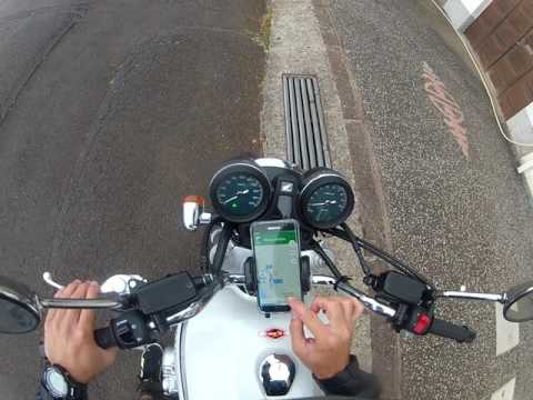 Fabiano Faustino - Passeio de CB1100EX - Porto Muniz pela estrada velha