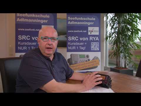 Skipper training radio: - Sending a Mayday message