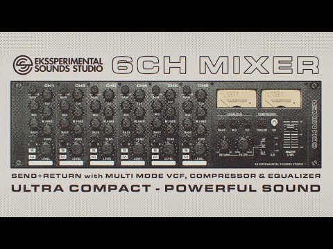 6CH MIXER + SYNR & DRUMSYN Rack Extensions