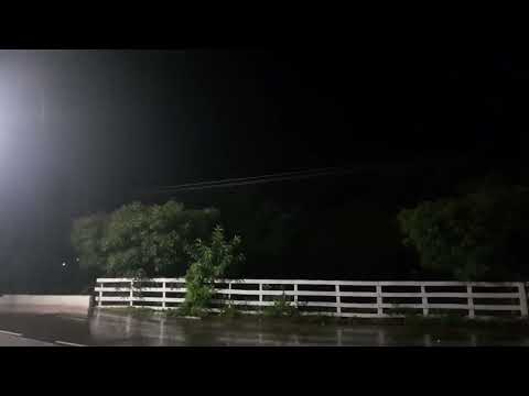 Noite de muita chuva em São José de Princesa Paraíba