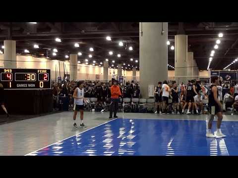 2018 boys Junior national championships semifinals az fear 18 vs 949 semi set 1 and 2