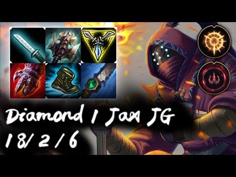 Diamond 1 Jax Jungle vs Zac | Korea High Elo Replays