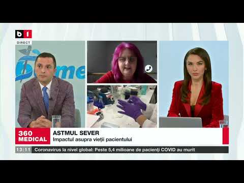 EMISIUNEA 360MEDICAL - B1TV - Astmul sever 26.12.2021
