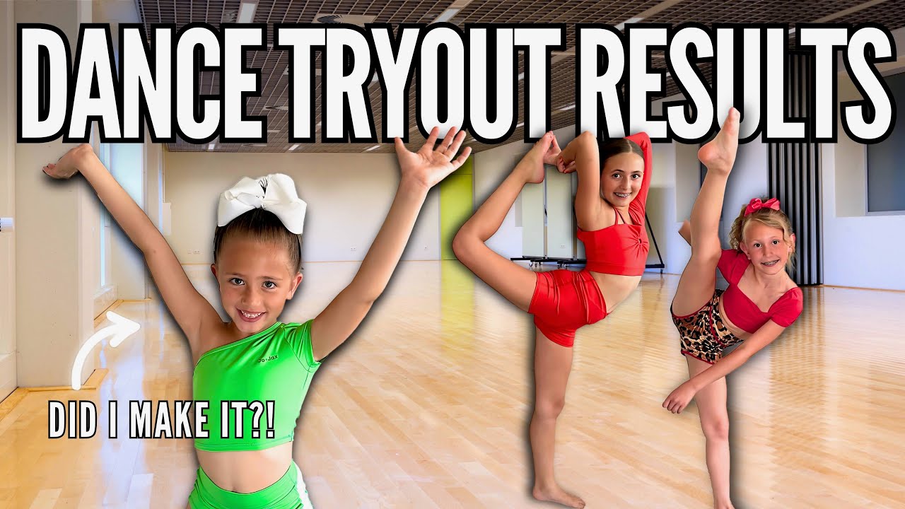 Dance Tryout Results Are In! Did They Make the Team?? | Dance Tryout Day From Start to Finish