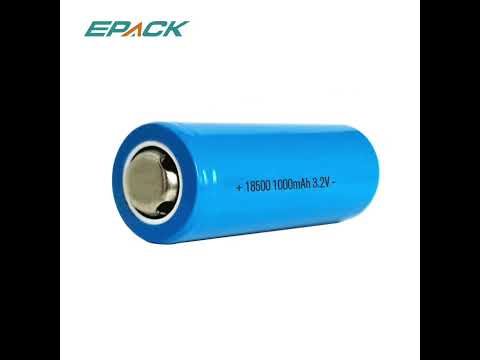 18500 3.2V 1000mAh 1200mAh rechargeable LiFePO4 battery  #battery #batteryfactory #LiFePO4battery