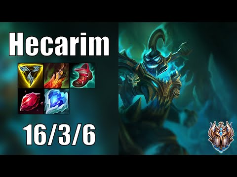 Hecarim vs Trundle JUNGLE - Patch 12.17 euw1 CHALLENGER