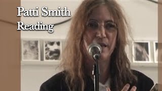 Patti Smith, Land 250 - Performance : William Blake reading - 2008