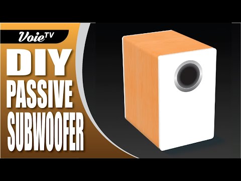 DIY passive subwoofer