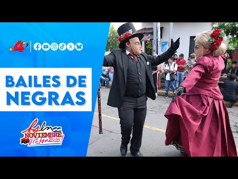 Masaya cultural: Bailes de Negras 🎭 llenan de color y tradición la capital del folclore 🇳🇮 ✅