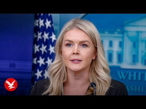 Live: White House briefing as Trump dismisses calls to release Epstein files