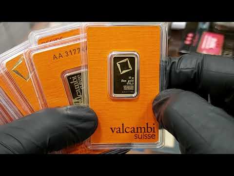 MENNICA Złoto w sztabkach