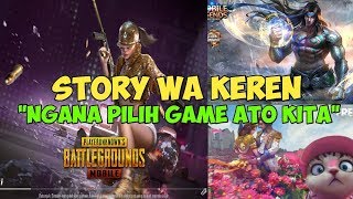 Download lagu Story Wa Keren(Ngana pilih game ato kita) mp3 Download lagu Story Wa Keren(Ngana pilih game ato kita) mp3