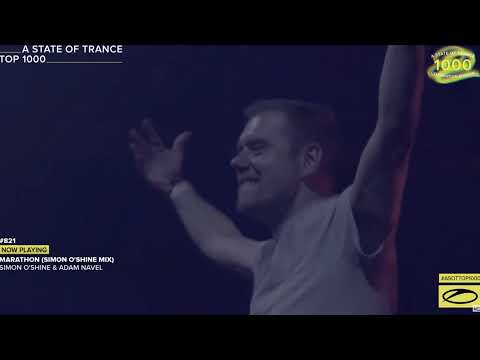 A State of Trance 1000 Simon O'Shine and Adam Navel - Marathon (Simon O'Shine Remix) Top1000 821