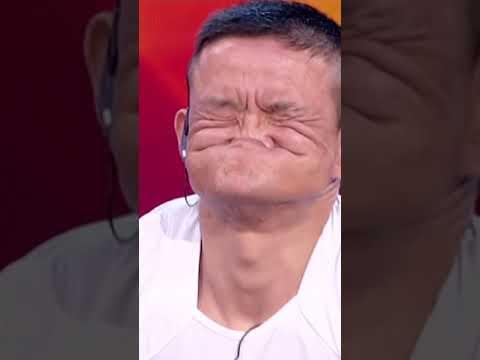 Longest duration gurning with lower lip covering the nostrils: 53 secs by Shuquan Tang🏆🥇