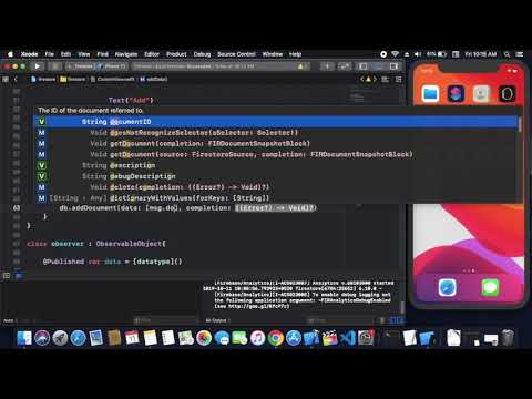 Firebase With SwiftUI - Firestore With SwiftUI - CRUD Operations On Firestore With SwiftUI