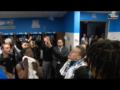 FDU coach Tobin Anderson's locker room speech after historic upset
