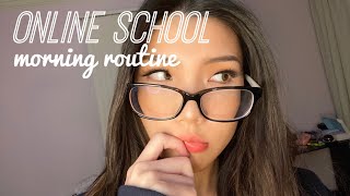 my online school morning routine | college student vlog