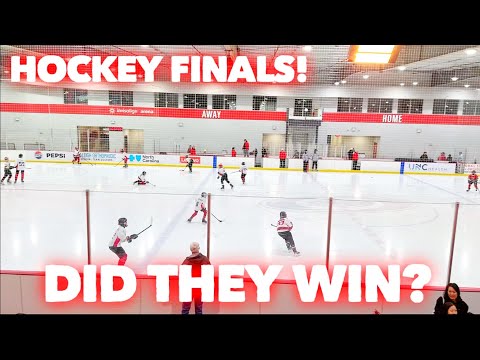 HOCKEY FINALS | 1ST SOCCER GAME | Family 5 Vlogs