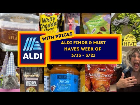 Aldi Finds ~ Aldi Finds This Week ~ Aldi Shop With Me ~ Week 3/15 to 3/21 (with PRICES)