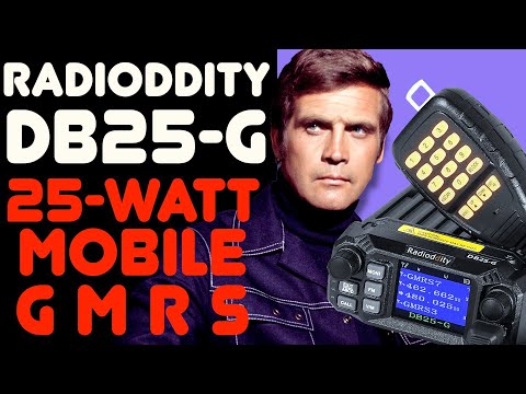 Radioddity DB25-G Review - New Radioddity GMRS Radio Overview & Comparison to the DB20-G GMRS Mobile
