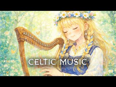 Forest Focus — Celtic Flute, Harp & Viola | 1 Hour Study Music | Fantasy Journey