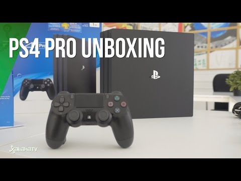 Sony PS4 Pro, unboxing en español
