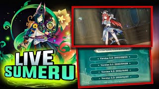 LIVE STREAM GENSHIN IMPACT SUMERU 3.0 BANNERS, 1 SEMANA MENOS y Tighnari permanente gameplay español