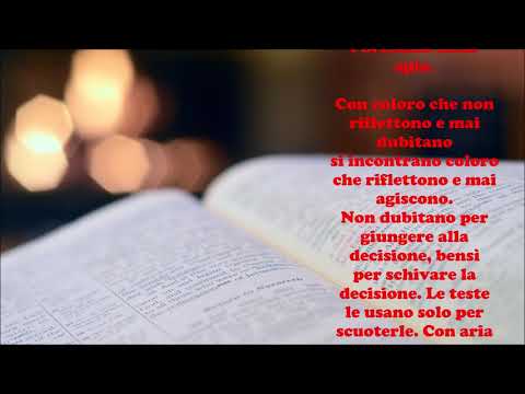 Bertolt Brecht: ELOGIO DEL DUBBIO - Le videopoesie di Gianni Caputo