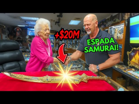 ANCIANA MILLONARIA Llegó con la ESPADA SAMURAI MAS CARA en la HISTORIA de Pawn Stars