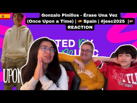 Gonzalo Pinillos - Érase Una Vez (Once Upon a Time) | 🇪🇸 Spain | #jesc2025  |🇩🇰REACTION