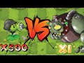 PLANTS VS ZOMBIES 500 PLANTS VS DR ZOMBIES KING
