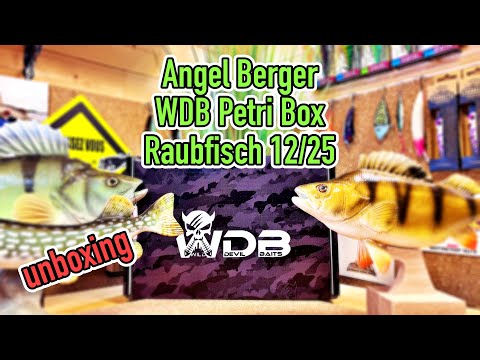 Good lures + useful accessories! Angel Berger Predator PRO Surprise Box! WDB Monthly Box 12/25