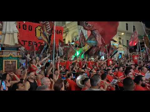 Festa ta San Gejtanu, Ħamrun 2024. Marċ tas-Sibt filgħaxija.