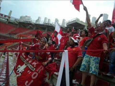 "LA MAFIA ROJA Y EL UNION LARA F.C." Barra: La Mafia Roja • Club: Unión Lara