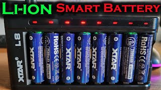 🔋XTAR 1.5V Li-ion Battery & L8 Charger: Introduction & First Look