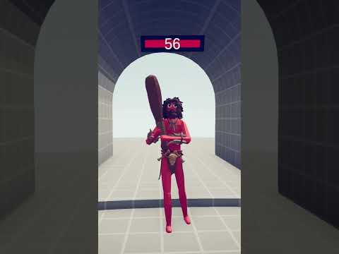 CLUBBER vs GUNSLINGER | Totally Accurate Battle Simulator #shorts #tabs #vs