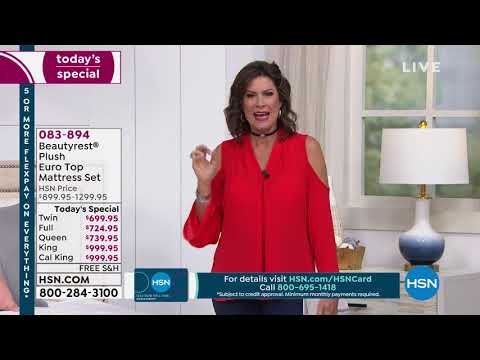 HSN | Beautyrest Mattresses 09.02.2019 - 03 PM