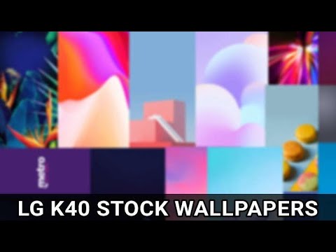 LG K40 Stock Wallpapers (HD+)with download link