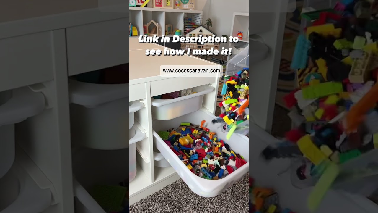 Ikea Trofast Activity Table