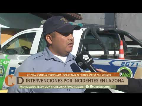 Encontraron 2 féretros en un canal de desagüe en Cinco Saltos