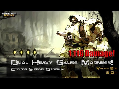 Dual Heavy Gauss Madness! - Cyclops Sleipnir Gameplay