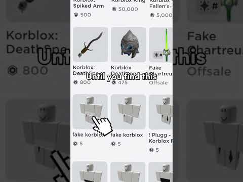 And it only costs 5 Robux so you better thank me😉