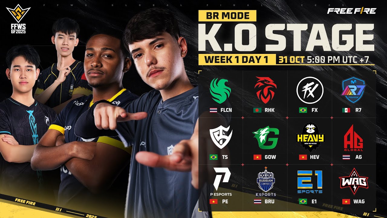 [EN] Knockout Stage - Day 1: Group A vs C | FFWS Global Finals 2025