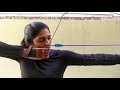 Eesha Rebba Archery Skills