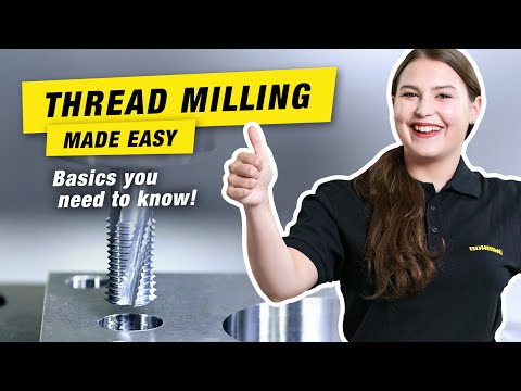 Thread milling made easy: Basics you need to know!