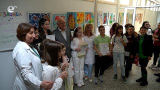 Отличиха победителите в конкурса за детска рисунка, организиран от кърджалийската болница