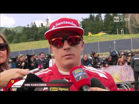 Austria, Kimi post QFY interview Raisport - 21/6/2014