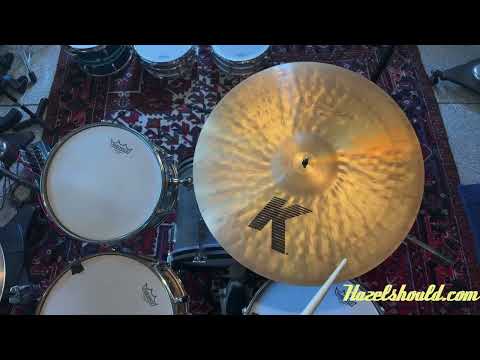 RARE Zildjian BILL STEWART K CUSTOM DRY COMPLEX Ride II 20” 1954 g Unique! Collectible image 7
