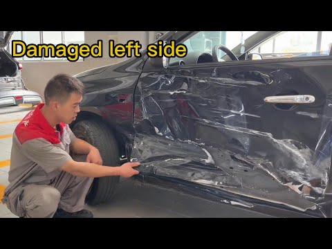 Replacing a Car Door After an Accident