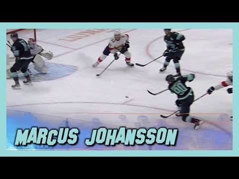 MARCUS JOHANSSON GOAL VS PANTHERS (1-23-22) SEATTLE KRAKEN VS FLORIDA PANTHERS